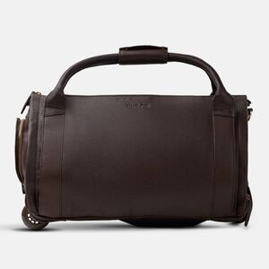 NOVA Small: leather duffle